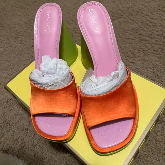 Colorful block heels - Picture 2 of 5